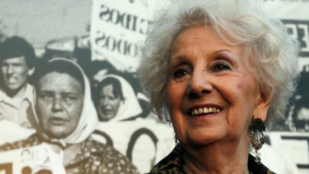 Estela de Carlotto cumplió 91 años y fue saludada por el oficialismo.