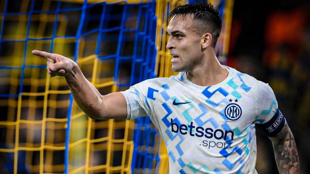 Golazo de Lautaro Mart�nez en la victoria del Inter ante el Union Saint-Gilloise, por la Champions League