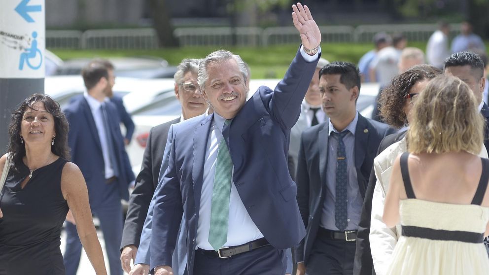 Así llegó Alberto a la capacitación. (Diario Crónica/Fernando Pérez Re).