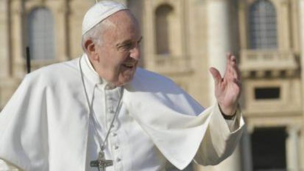El Papa Francisco en la Audiencia General en la Plaza San Pedro (Gentileza Vatican Media).