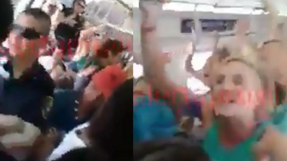 Antes del crimen, mujeres "pro aborto" agredieron a Lourdes en un tren