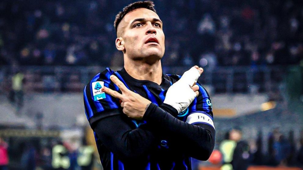 Gol y asistencia de Lautaro Mart�nez para la victoria del Inter de Mil�n ante Bologna, por la Serie A