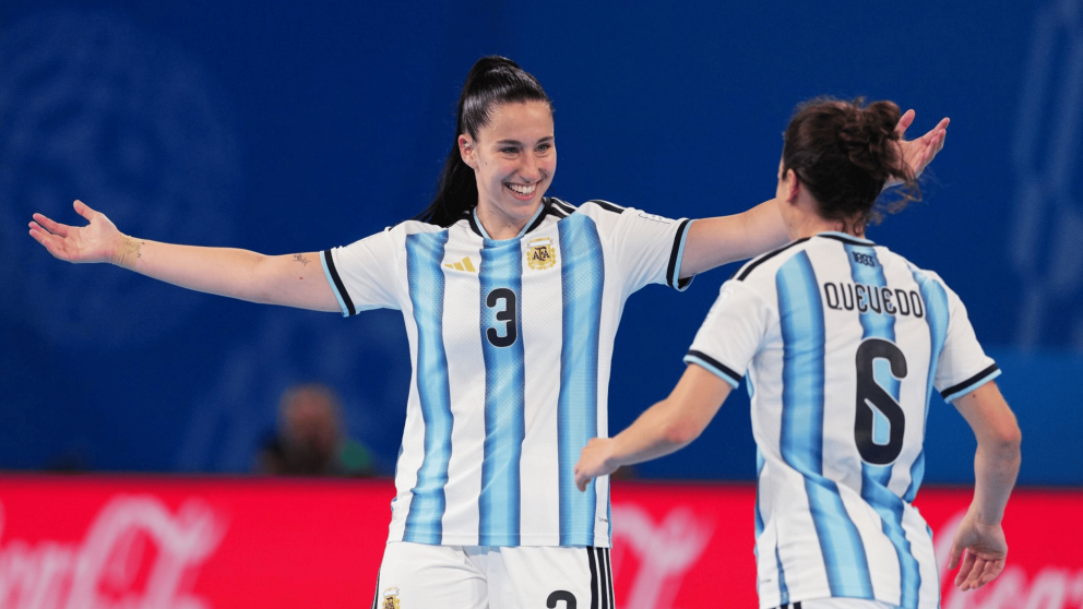 Argentina le ganó a Colombia y clasificó a las semifinales del Mundial Femenino de Futsal