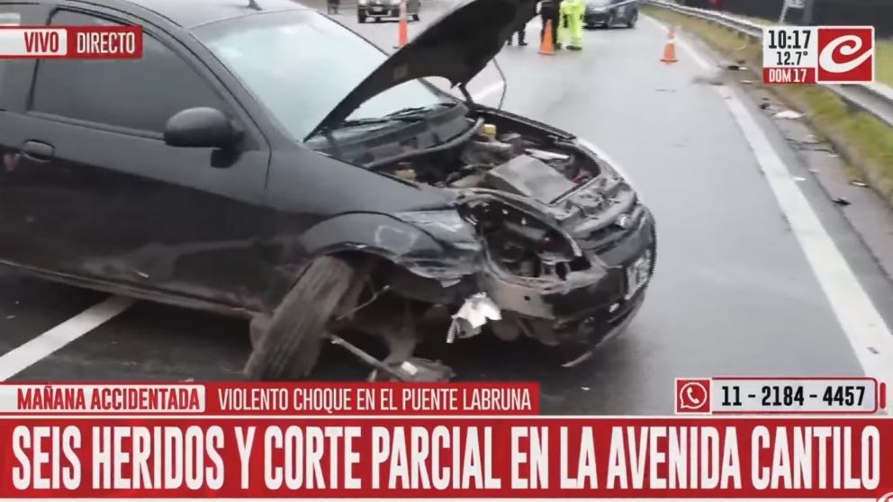El incidente ocurrió a metros del estadio de River Plate.