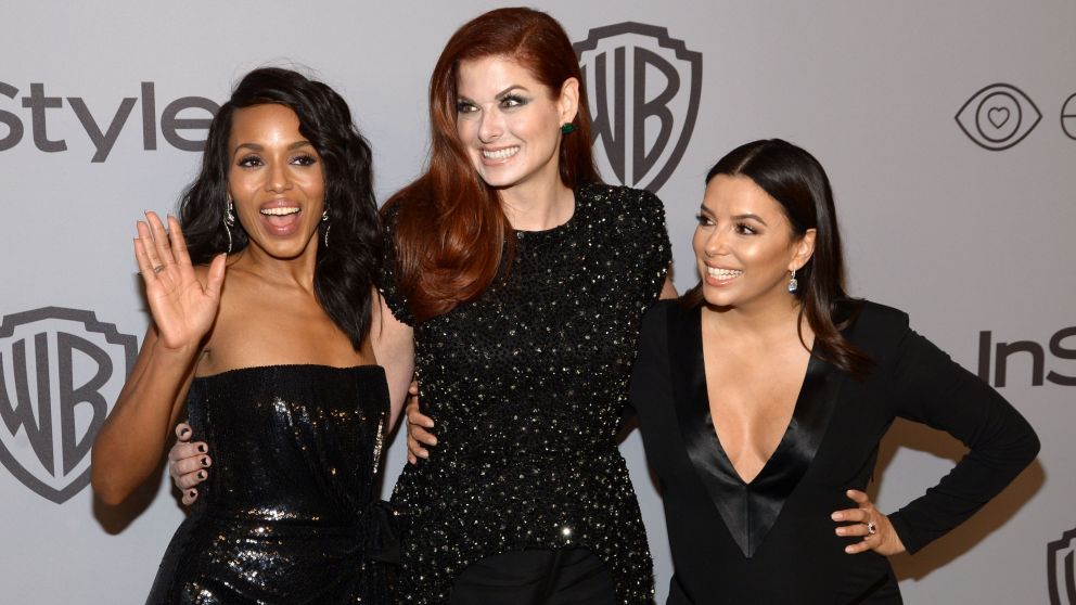 En los Globo de Oro, las mujeres se vistieron de negro para decirlo no al abuso (AFP)