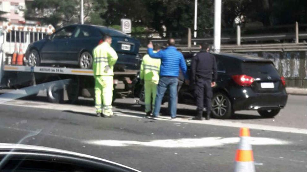 Pinola atropelló a un hombre en la Autopista Ricchieri