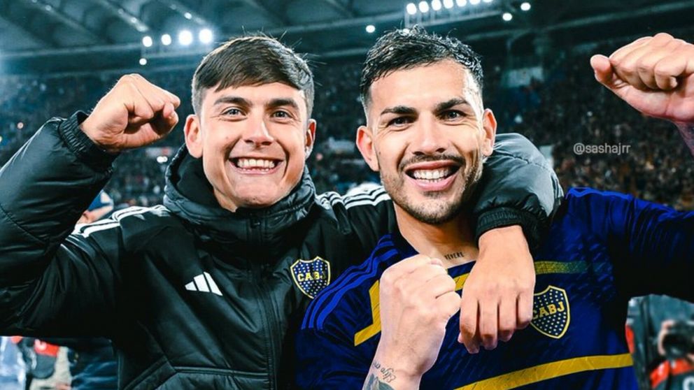 Leandro Paredes se refiri� a las chances de que Paulo Dybala pueda vestir la camiseta de Boca desde mitad de a�o.