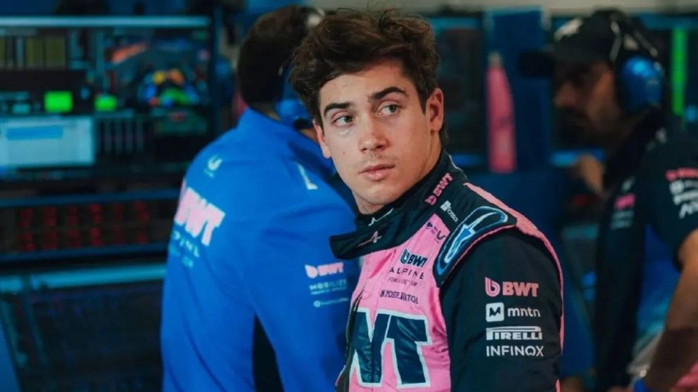 Los dichos de Colapinto en el video fueron censurados por el equipo francés.