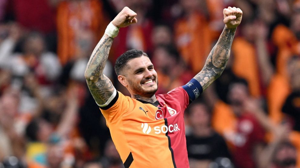 Con un gol de Icardi, Galatasaray debutó CON EL PIE DERECHO en la Europa League