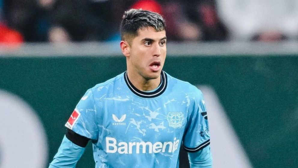 Exequiel Palacios volvió en el triunfo del líder Bayer Leverkusen ante Colonia