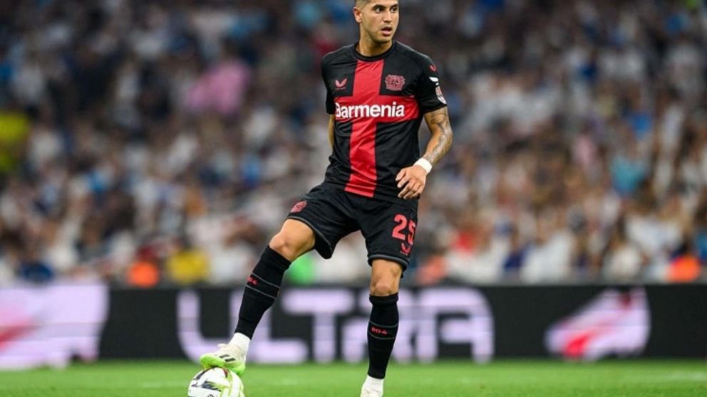 ¿Se va del Leverkusen?: Exequiel Palacios es buscado por tres grandes de Ingleterra