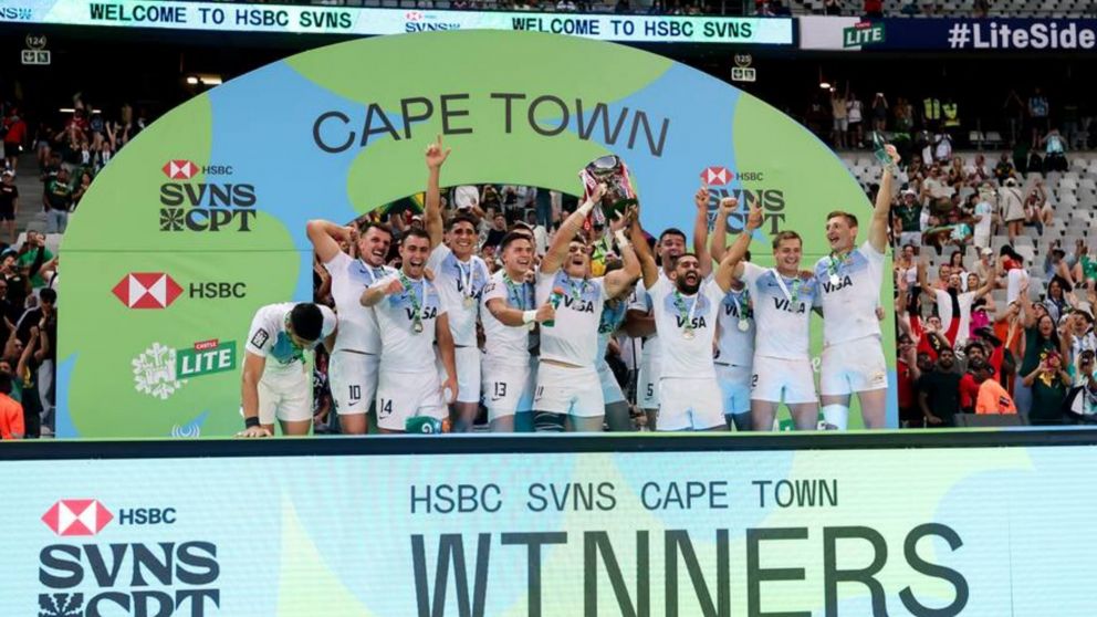 Los Pumas 7s vencieron a Australia y son campeones del Seven de Ciudad del Cabo