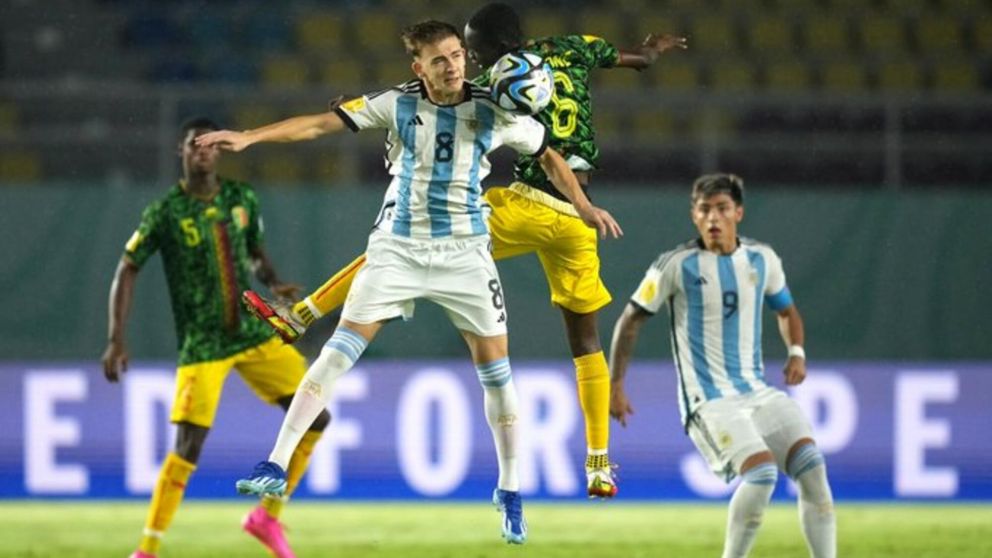 La Selección Argentina perdió con Malí y se quedó sin podio en el Mundial Sub 17