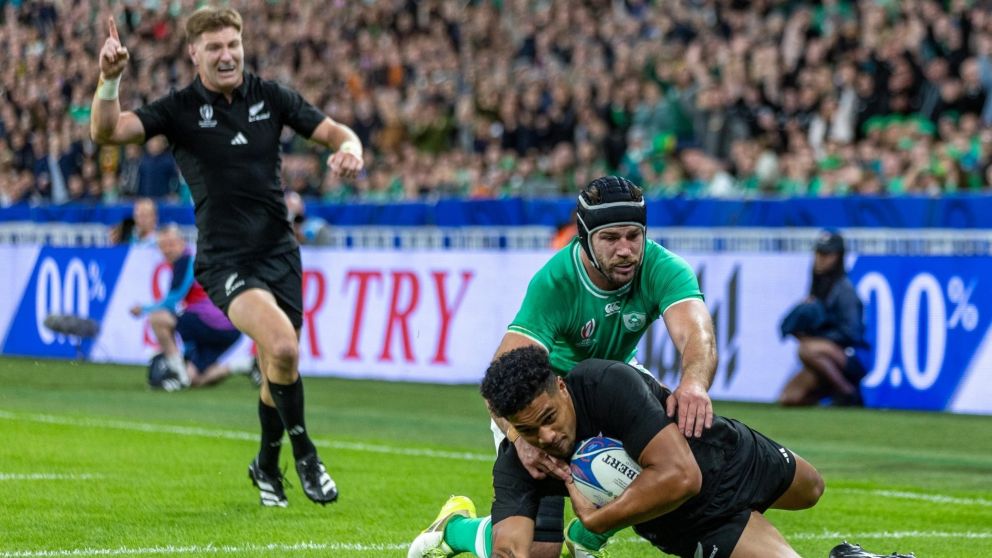Mundial de Rugby 2023: los All Blacks derrotaron a Irlanda y jugarán con Los Pumas en semifinales