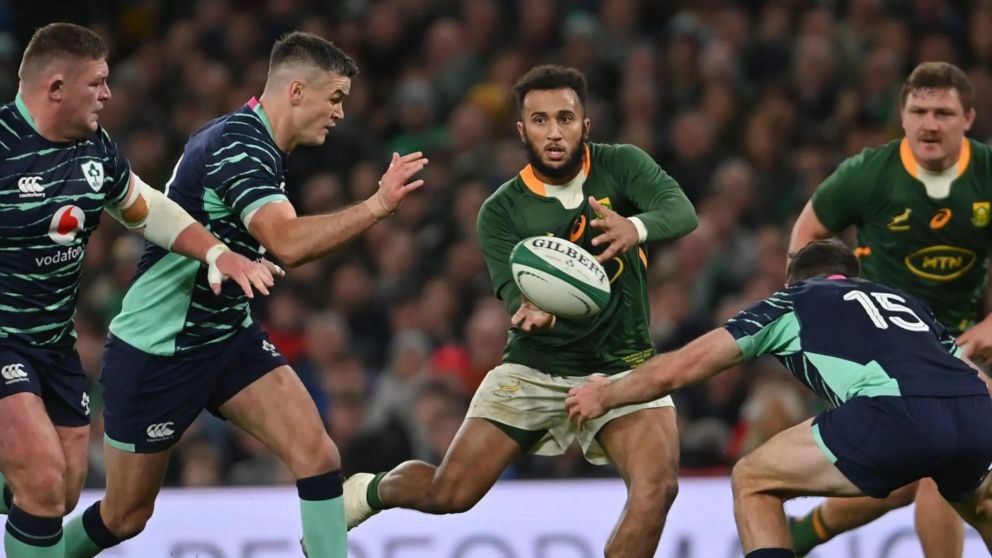 Mundial de Rugby 2023: Sudáfrica enfrenta a Irlanda