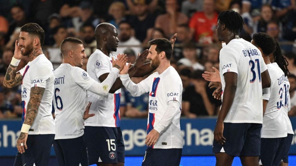 PSG empat� ante Racing de Estrasburgo con un gol de Messi y se consagr� campe�n de la Ligue 1