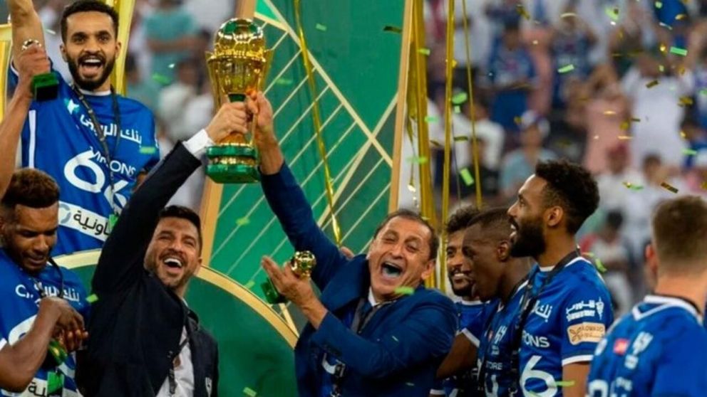 Ramón Díaz ganó la Copa del Rey con Al Hilal y se convirtió en el entrenador argentino más ganador de la historia