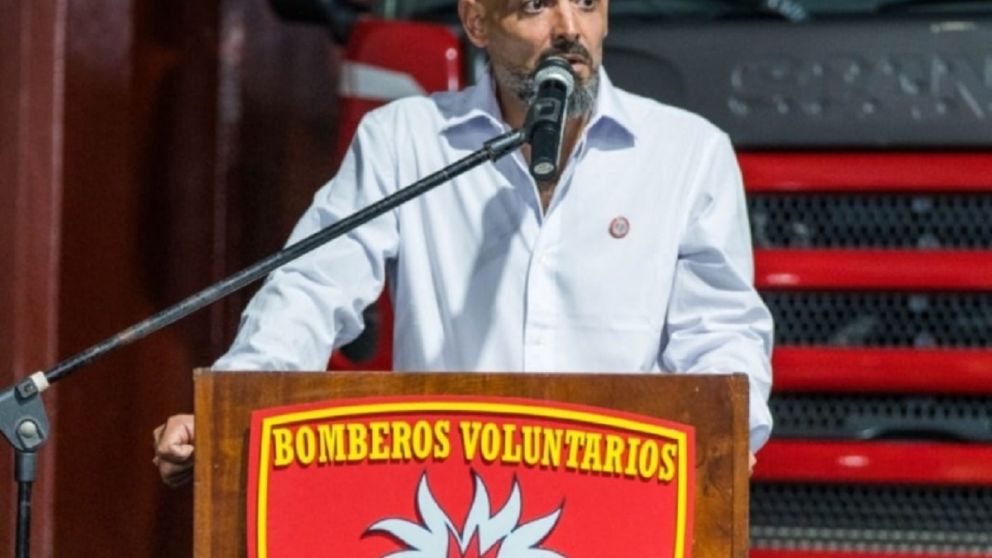 Diego Diez fue reelecto como presidente de los Bomberos Voluntarios de Solano