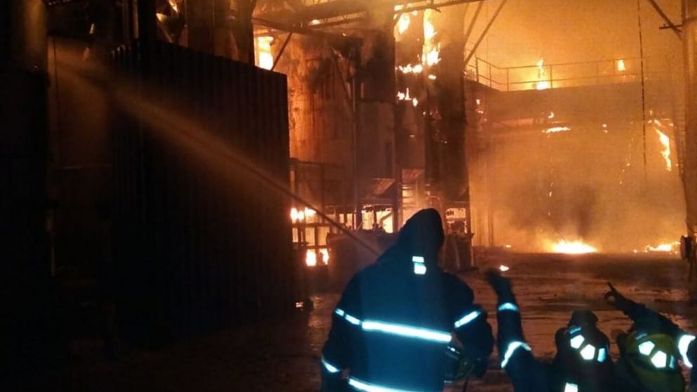 Quilmes: los detalles del incendio en Refinería Sudamericana