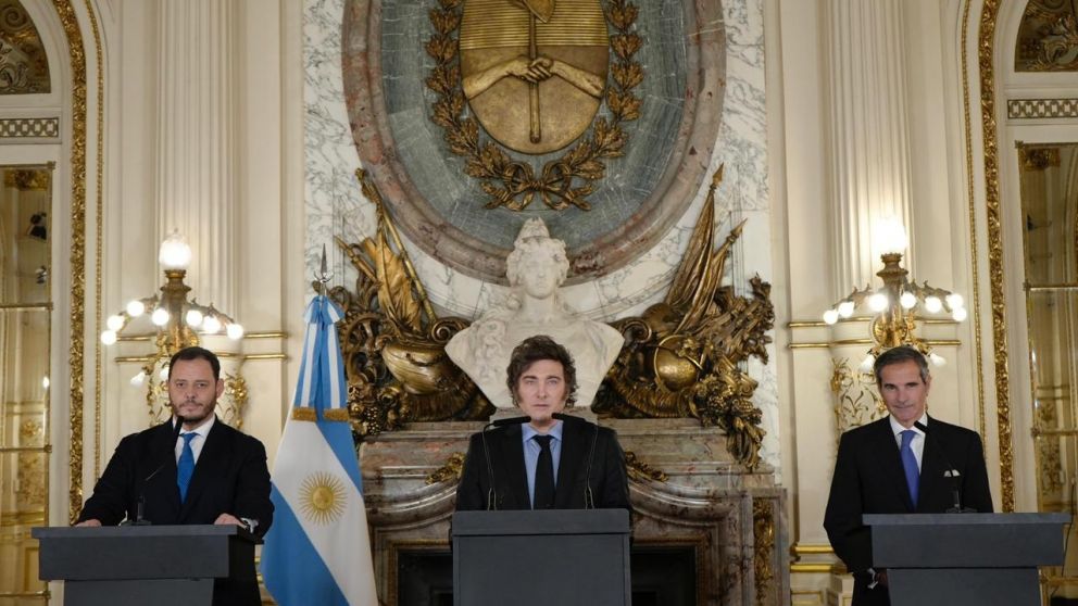 Javier Milei anunció además la creación del Consejo Nuclear Argentino.