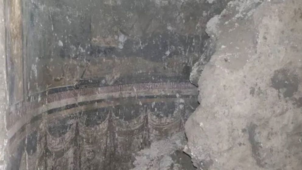 Hallaron una iglesia medieval durante una excavación ilegal (Foto Comando de Carabineros de Tutela de Patrimonio Cultural).