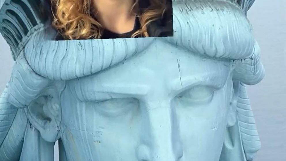 Un hombre se hizo viral por su impresionante parecido con la Estatua de la Libertad: �Me lo dicen todo el tiempo�