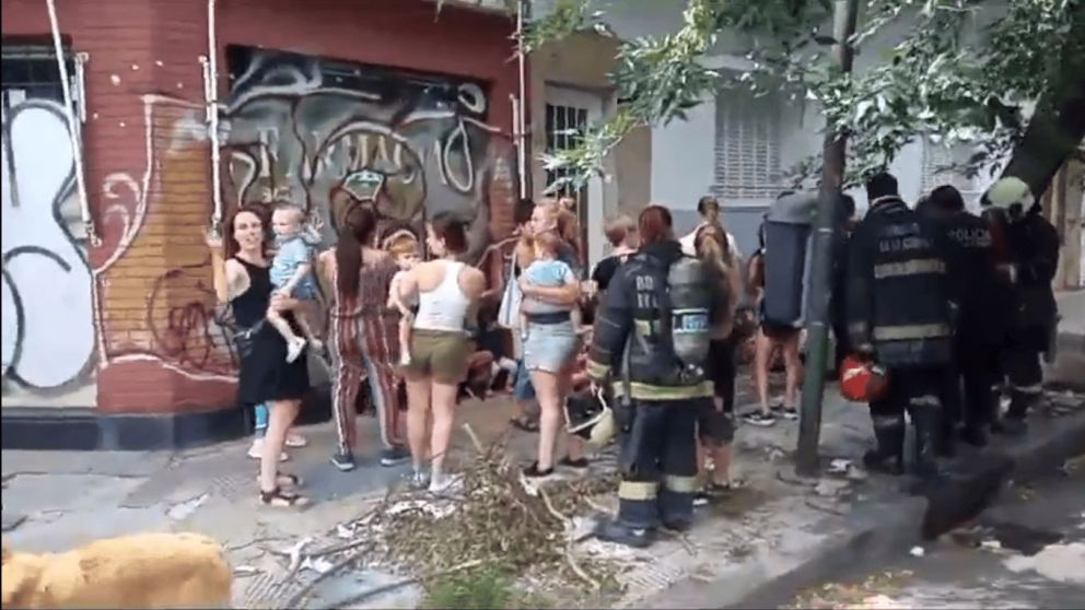 Evacuaron una colonia de verano por un principio de incendio en Chacarita (X).