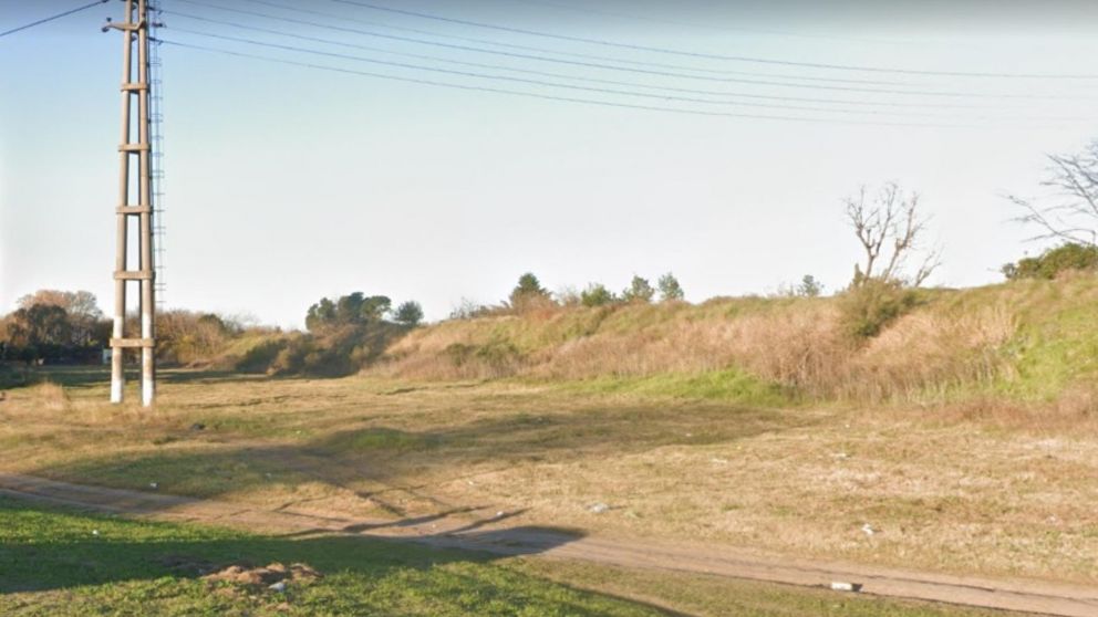 Ac�, en este predio, fue encontrado el cuerpo sin vida de la v�ctima.