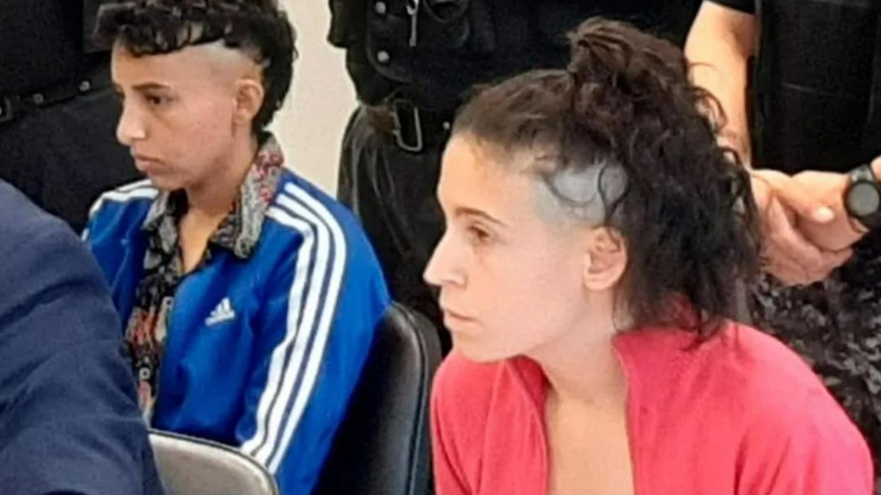 Abigail Páez y Magdalena Espósito Valenti, las dos acusadas por el crimen de Lucio Dupuy.