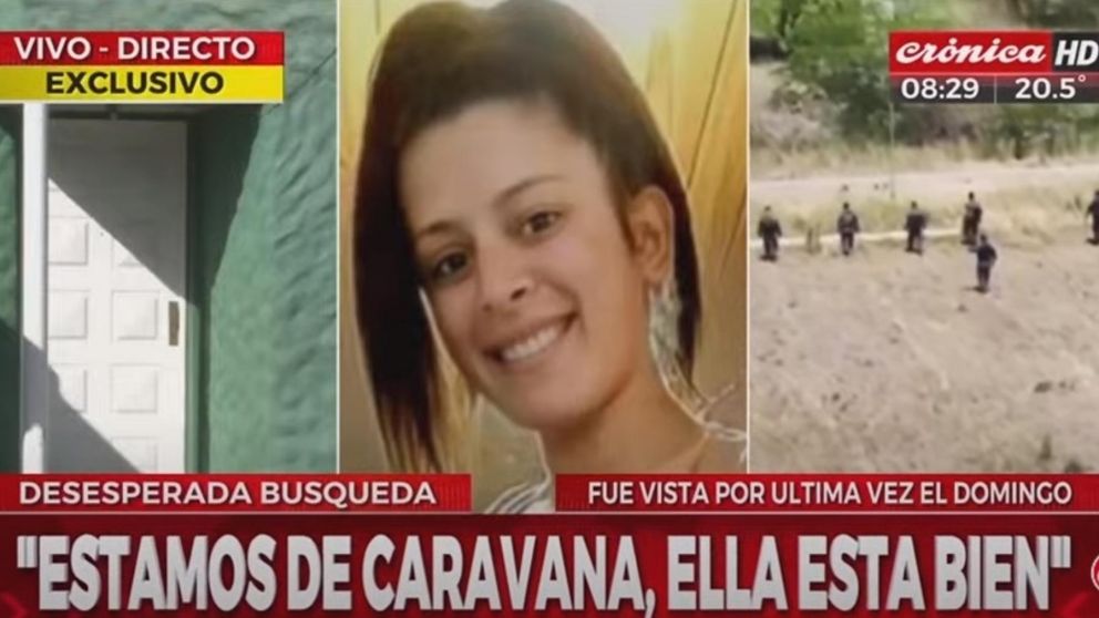 Una mujer llamó a la hermana de la joven desaparecida (Crónica HD).