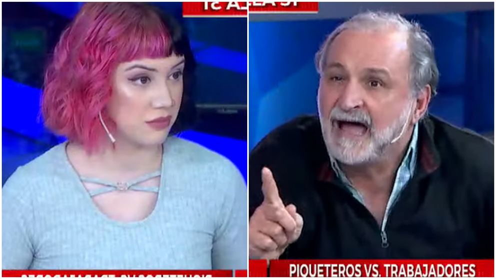 Belliboni arremtió contra la panelista de Crónica (Crónica HD).
