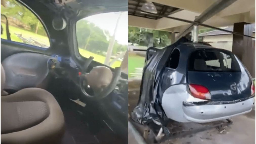 El desopilante Ford "Kalic�ptero" que es viral en TikTok.