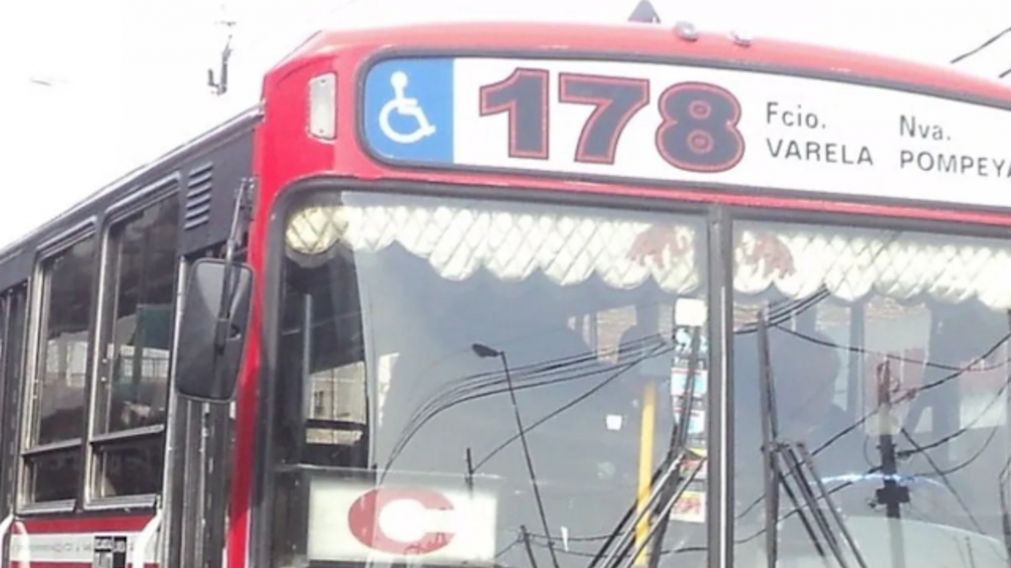 El chofer herido fue trasladado por el SAME al hospital.