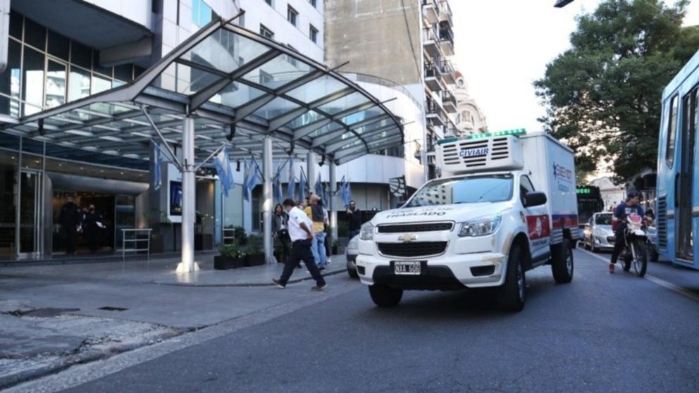 El cadáver de Nara Acosta fue encontrada el 18 de abril en la habitación 801 del Plaza Real (Gentileza Rosario3.com).