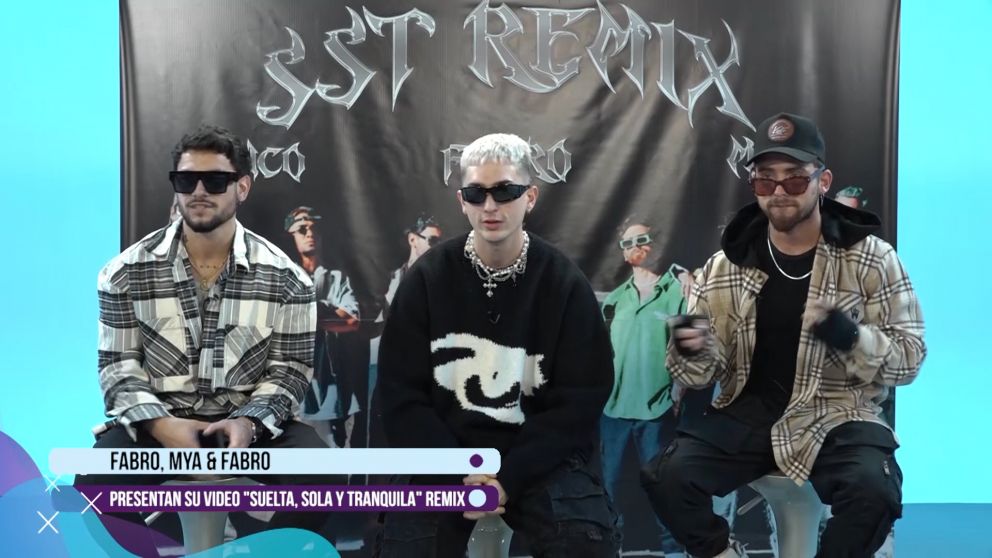Fabro, MYA y CNCO lanzaron "Suelta, sola y tranquila (remix)"