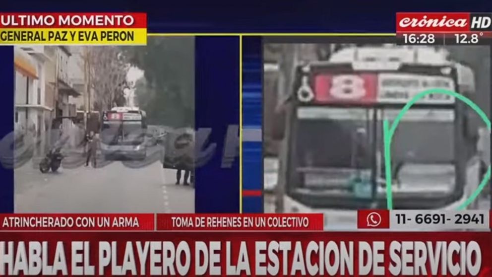 Ocurrió en la intersección de Avenida General Paz y Eva Perón.