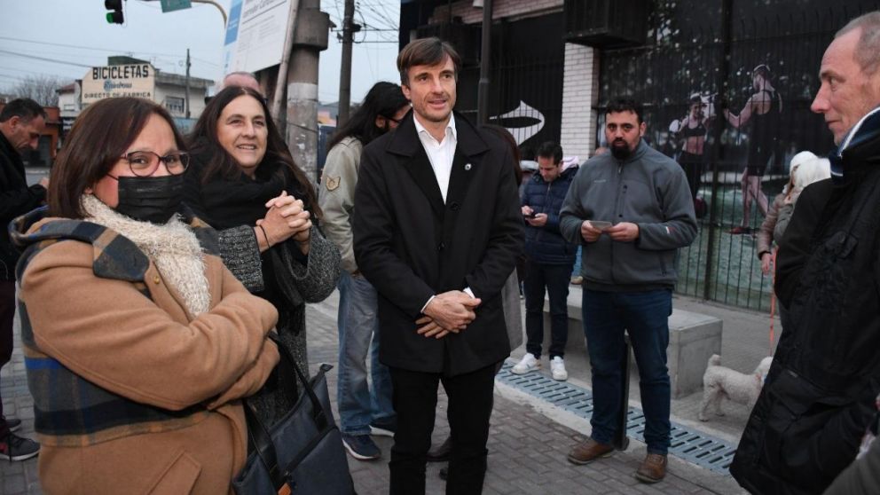 Ghi inauguró el primer tramo de las obras de recuperación del Corredor Curutchet.