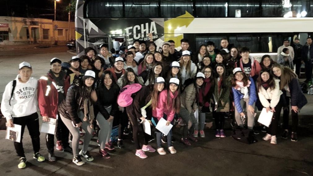 En el 2021, con el programa viajaron 40.000 estudiantes (Télam).