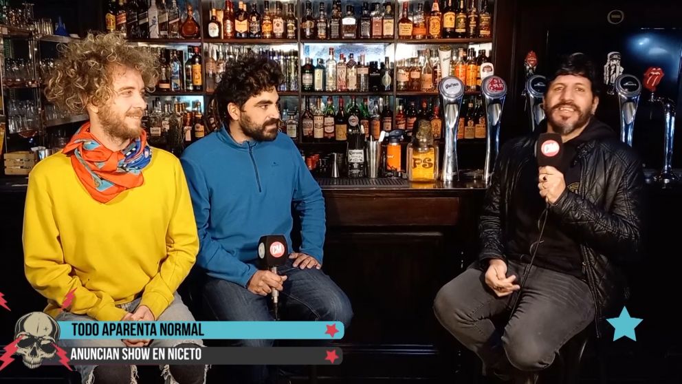 Todo Aparenta Normal anunciaron su show en Buenos Aires