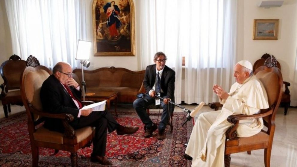 Francisco brindó una entrevista a Reuters en la que habló sobre los problemas de salud que tuvo en el último tiempo (Gentileza Vatican News)