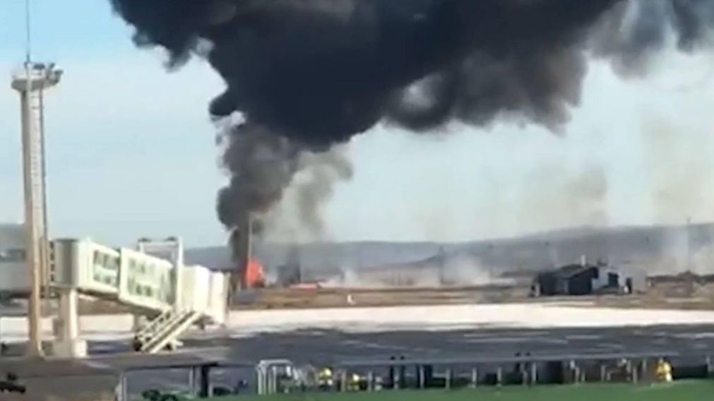 Cuatro muertos al caer un avión a poco de despegar en Río Grande.