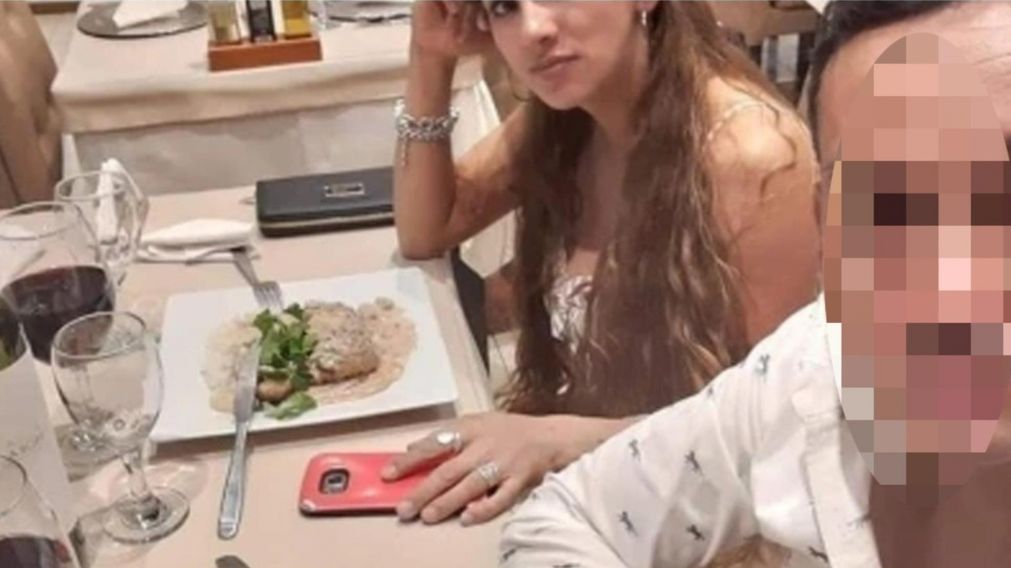 La víctima y el presunto femicida (Gentileza RioNegro.com.ar).