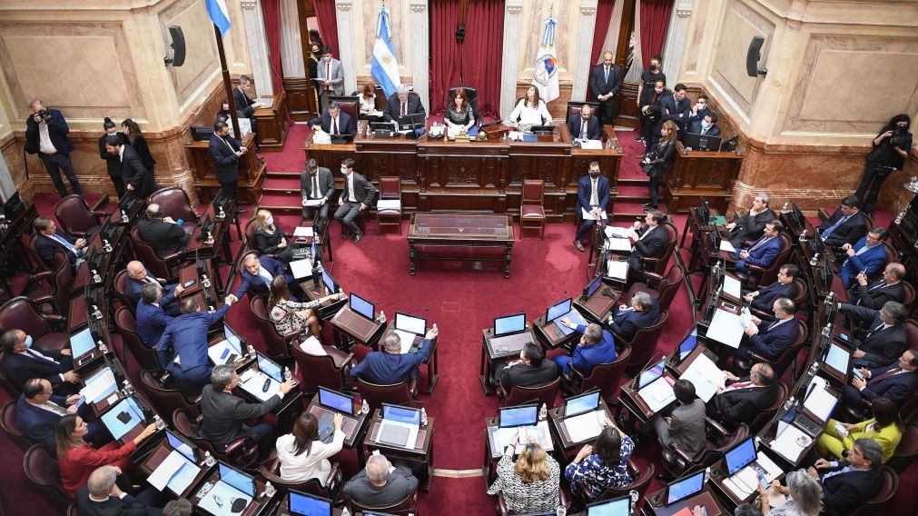 En el Senado se votó de manera unánime el proyecto de Alivio Fiscal (Télam).