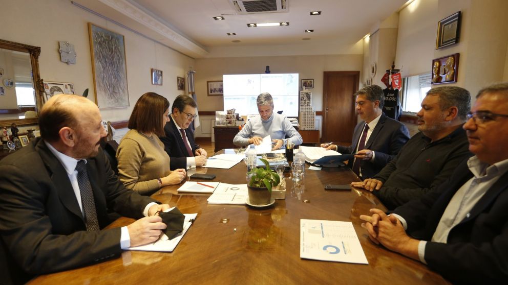 El titular de la cartera de Desarrollo Social ofició de anfitrión.