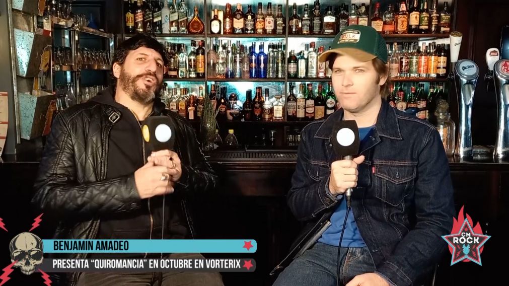 Benjamín Amadeo va a tocar en vivo su disco "Quiromancia" en octubre