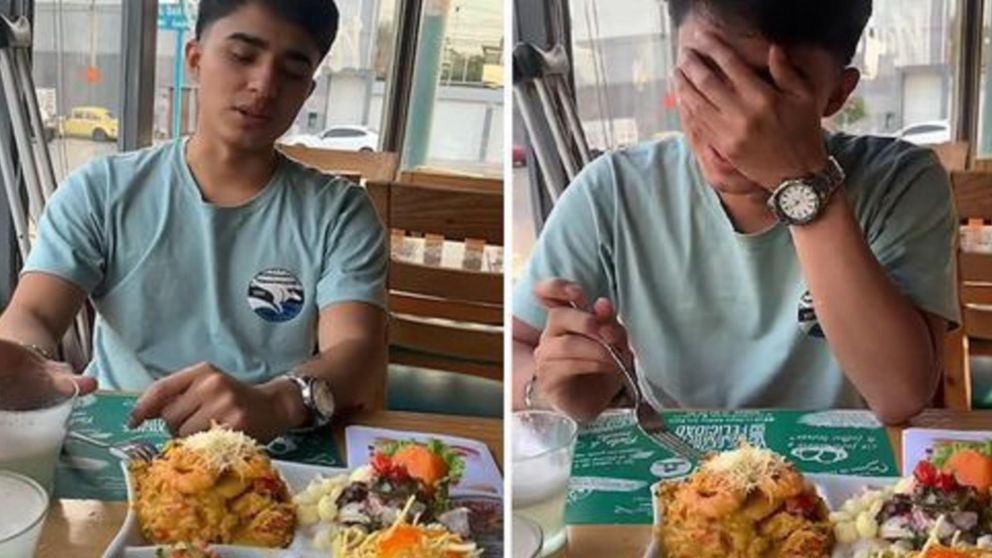 Muchos aprovecharon para destacar el temple del chico.