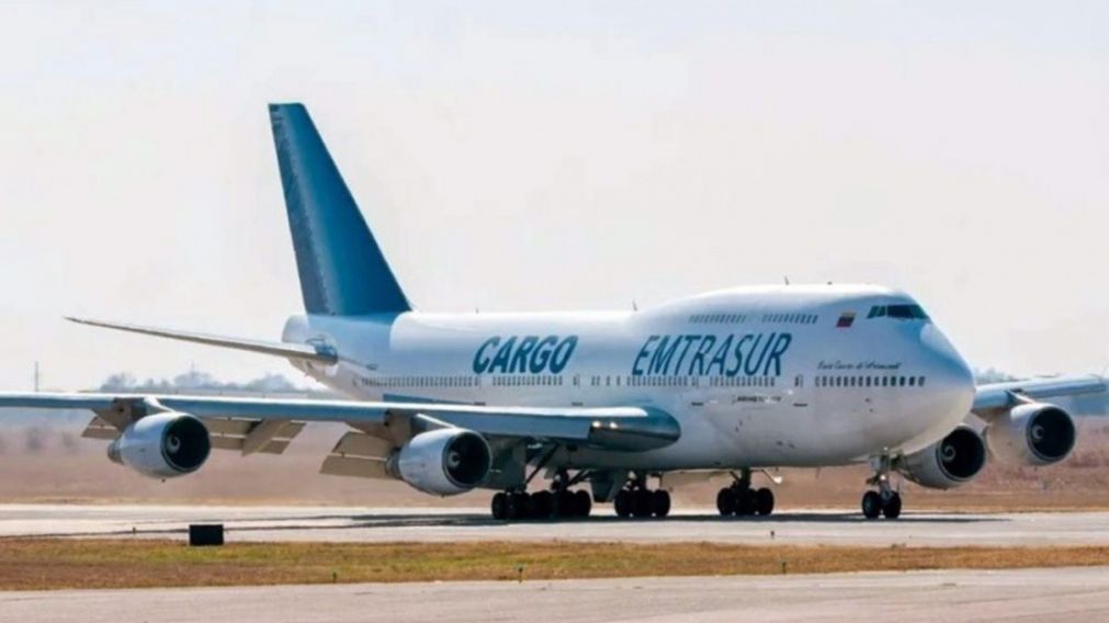 El avión de la firma venezolana Emtrasur llegó a la Argentina el pasado 6 de junio.