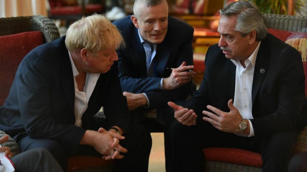 Alberto Fernández tajante con Boris Johnson: "Mientras no se solucione la soberanía de Malvinas no hay otros temas que hablar".