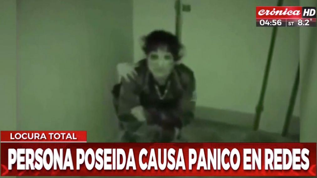 El video caus� p�nico y dudas en las redes sociales.