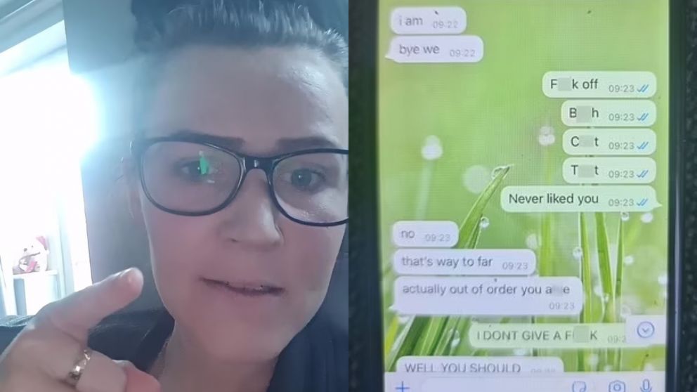 El video de esta madre superó el millón de visitas en TikTok.